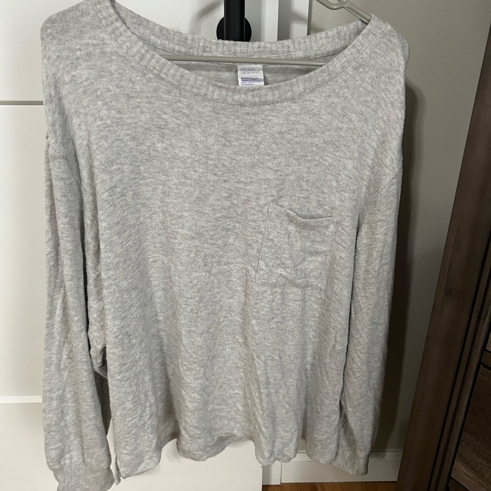 Long sleeve pajama top